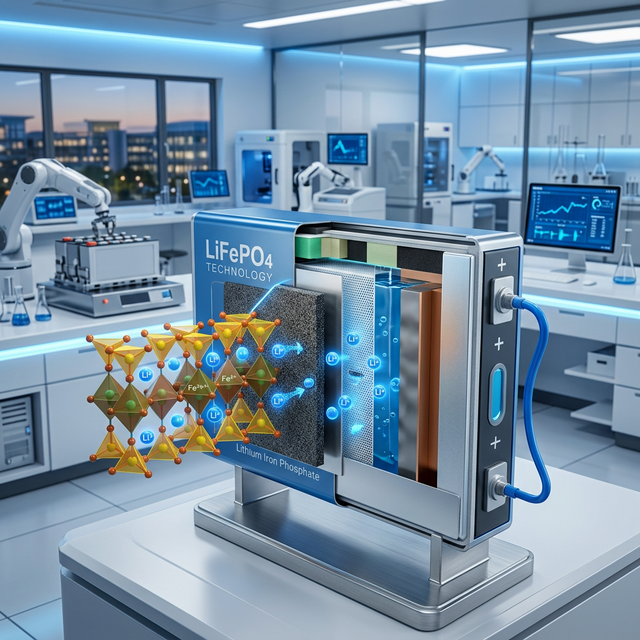 Technologie LiFePO₄