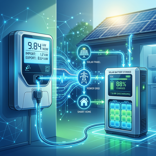 Compteur intelligent et batterie
